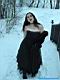Madame on the Snow (in blue)
