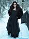 Madame on the Snow (in blue)